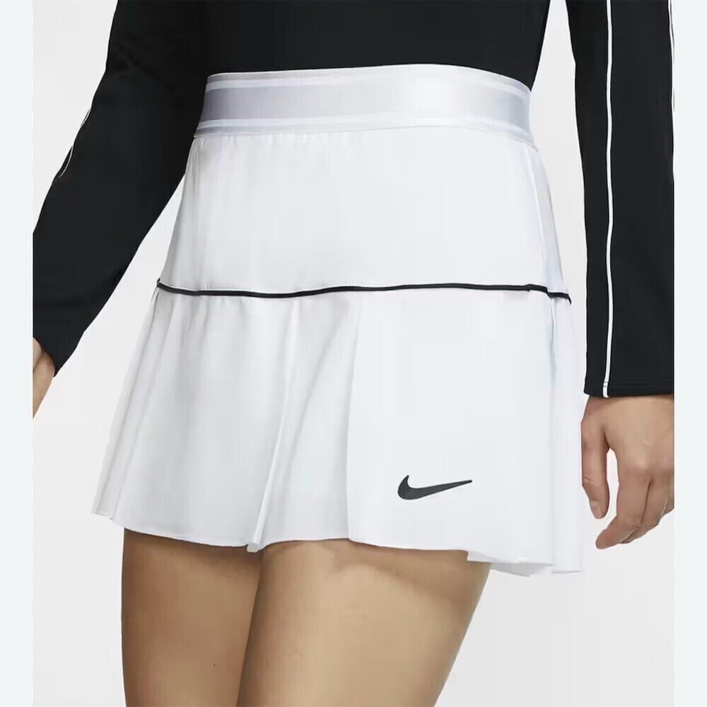 NikeCourt Victory Skort Womens XL White Black
